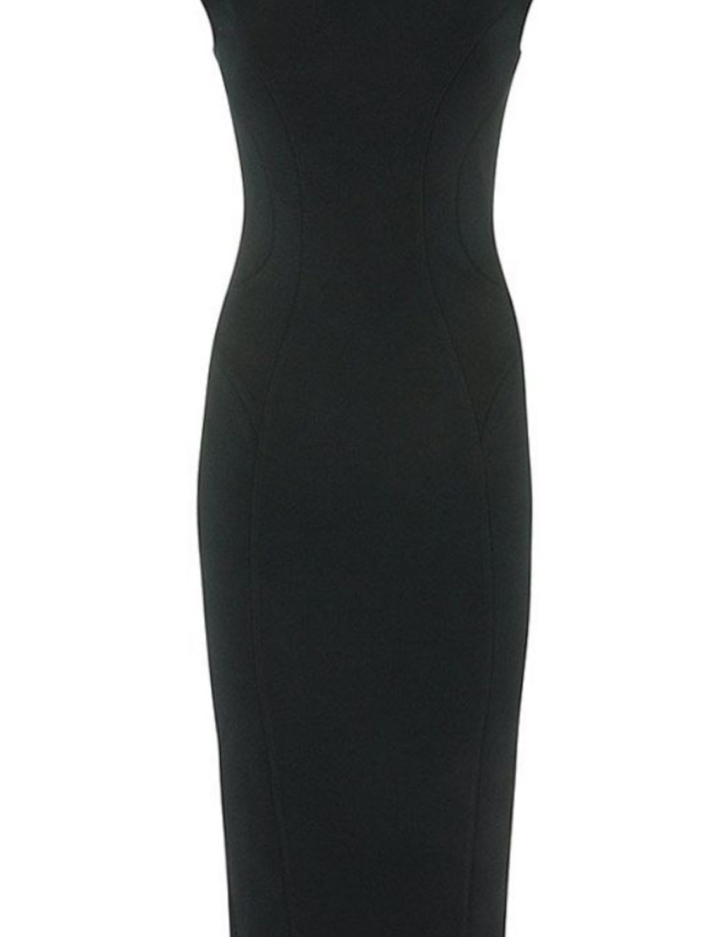 Ted Baker Dardee jewelled, dark green sheath bodycon dress - Picture 3 of 7